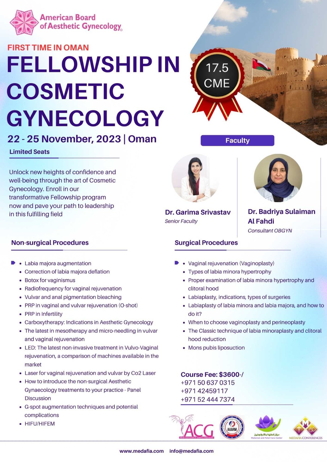 Fellowship in Cosmetic Gynecology